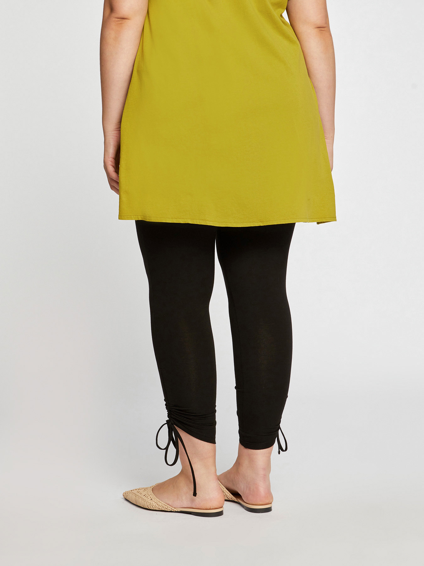 Legging avec cordon de serrage dans le bas image number 1