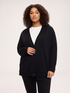 Cardigan col en V en tricot fin image number 0