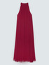 Long Free dress with halter neckline image number 4