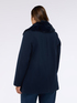 Coat with removable plush collar image number 1