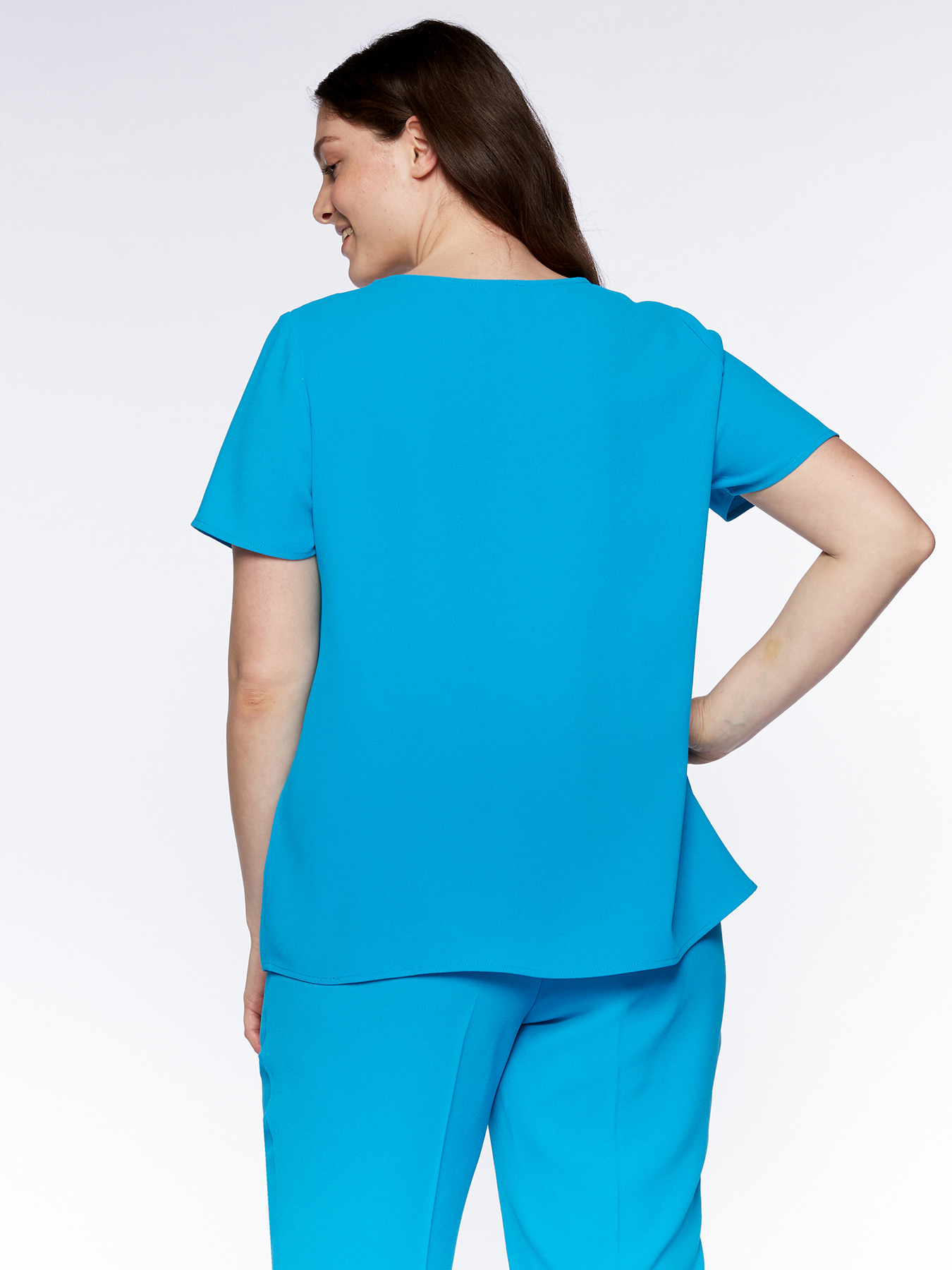 Cady-Bluse mit Volant vorne image number 1