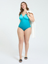 One-piece swimsuit with cut out detail image number 3