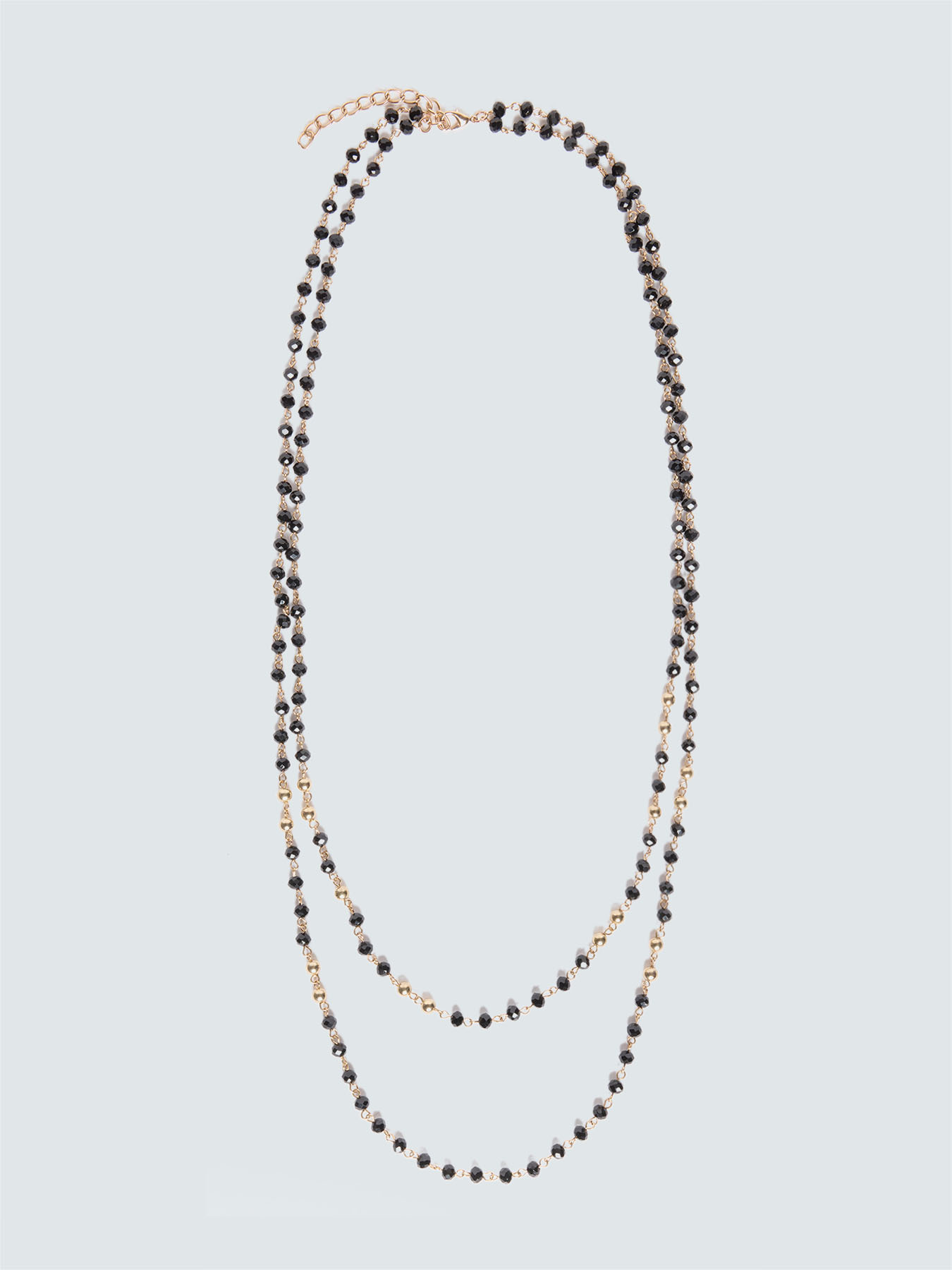 Collana con spilla fiore in tulle image number 1