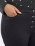 Pantaloni Barrel in Punto Milano image number 3