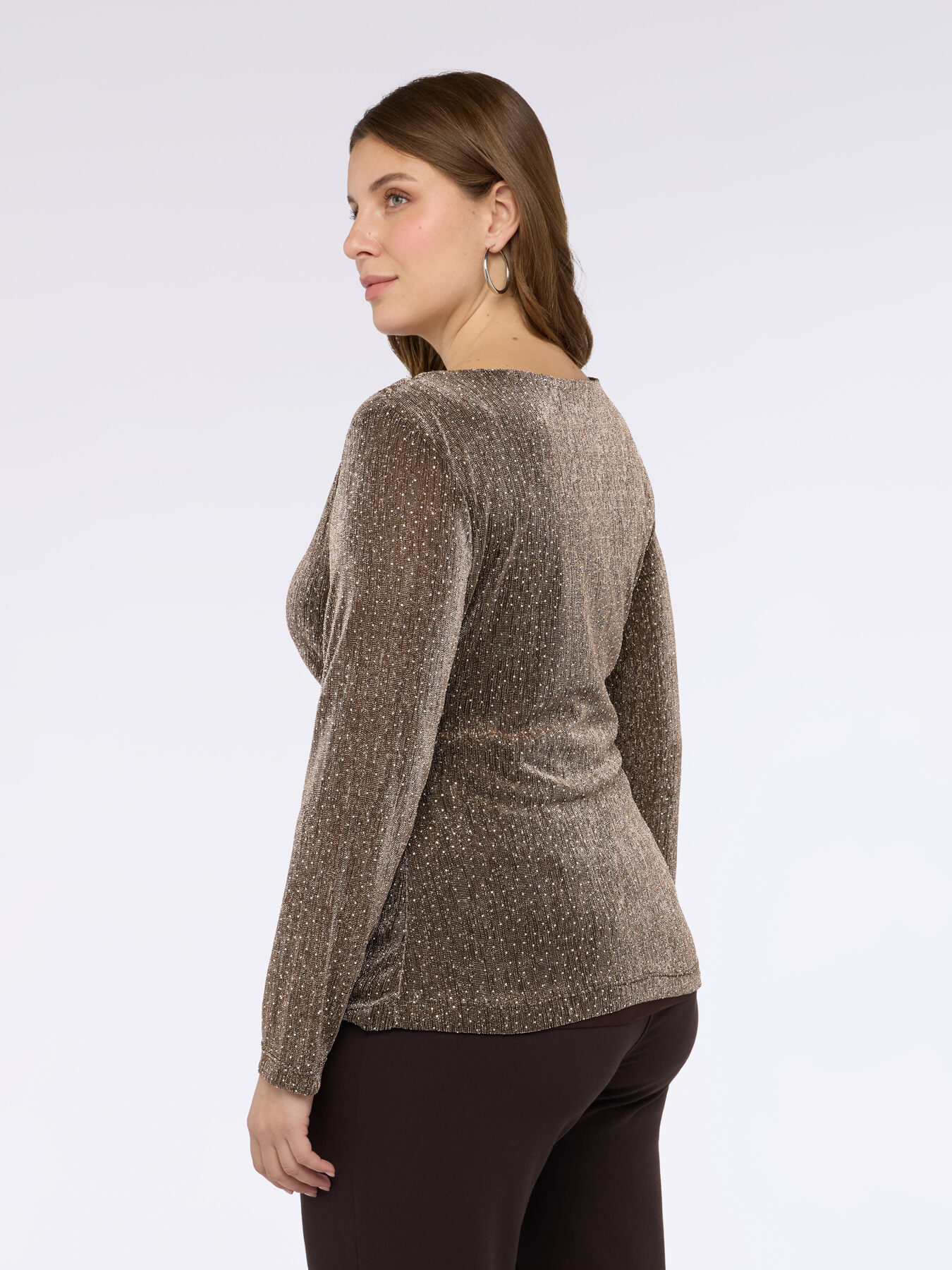 Jersey t-shirt with rhinestones image number 2