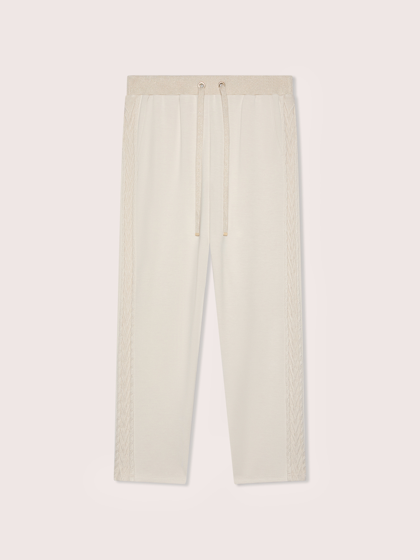 Modal blend joggers with drawstring image number 4