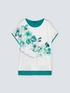 T-shirt con stampa a fiori image number 4