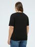 Cotton t-shirt with luminous appliqu&eacute;s image number 1