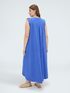 Long V-neck dress image number 2