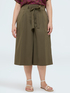 Jupe-culotte en popeline de coton image number 2