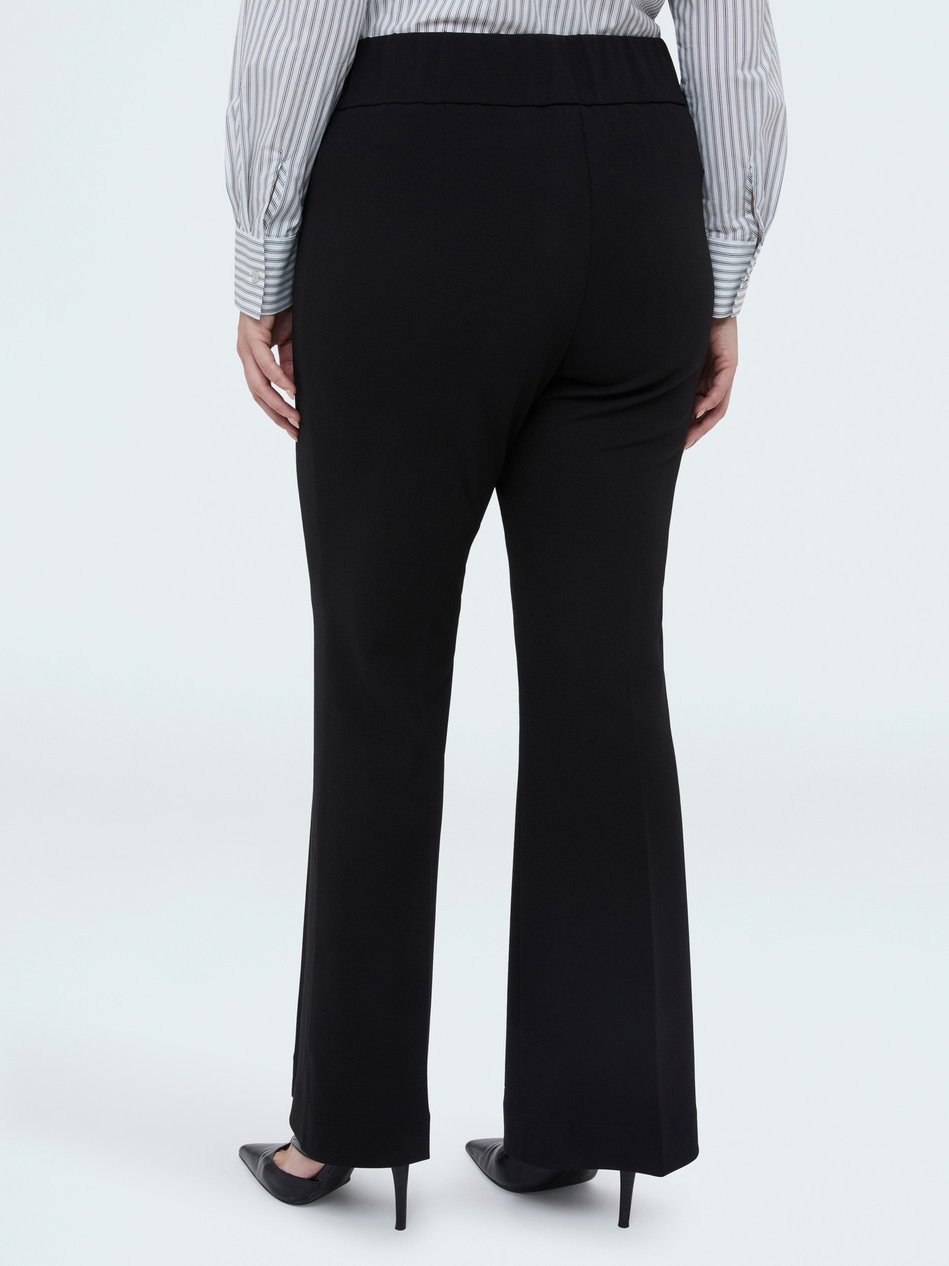 Flare Pants in stretch fabric image number 1