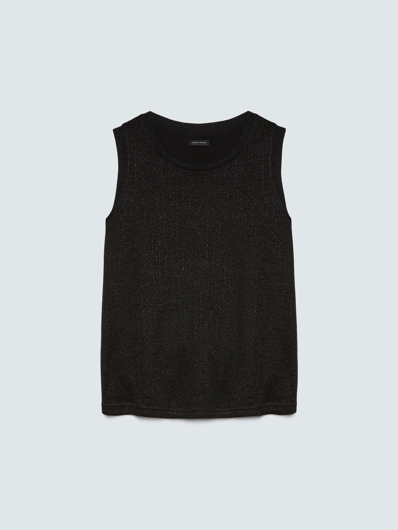 Lurex jersey top image number 4