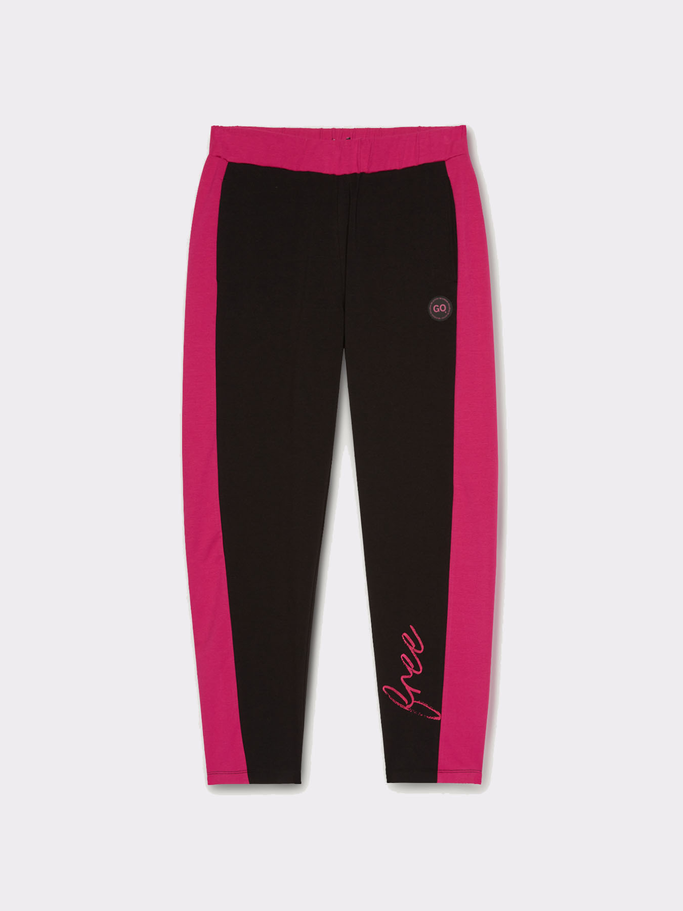 Leggings &bdquo;GO.&ldquo; mit Druck am unteren Saum image number 3