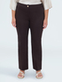 Regular stretch cotton trousers image number 0