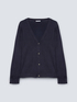ECOVERO&trade; viscose V-neck cardigan image number 3