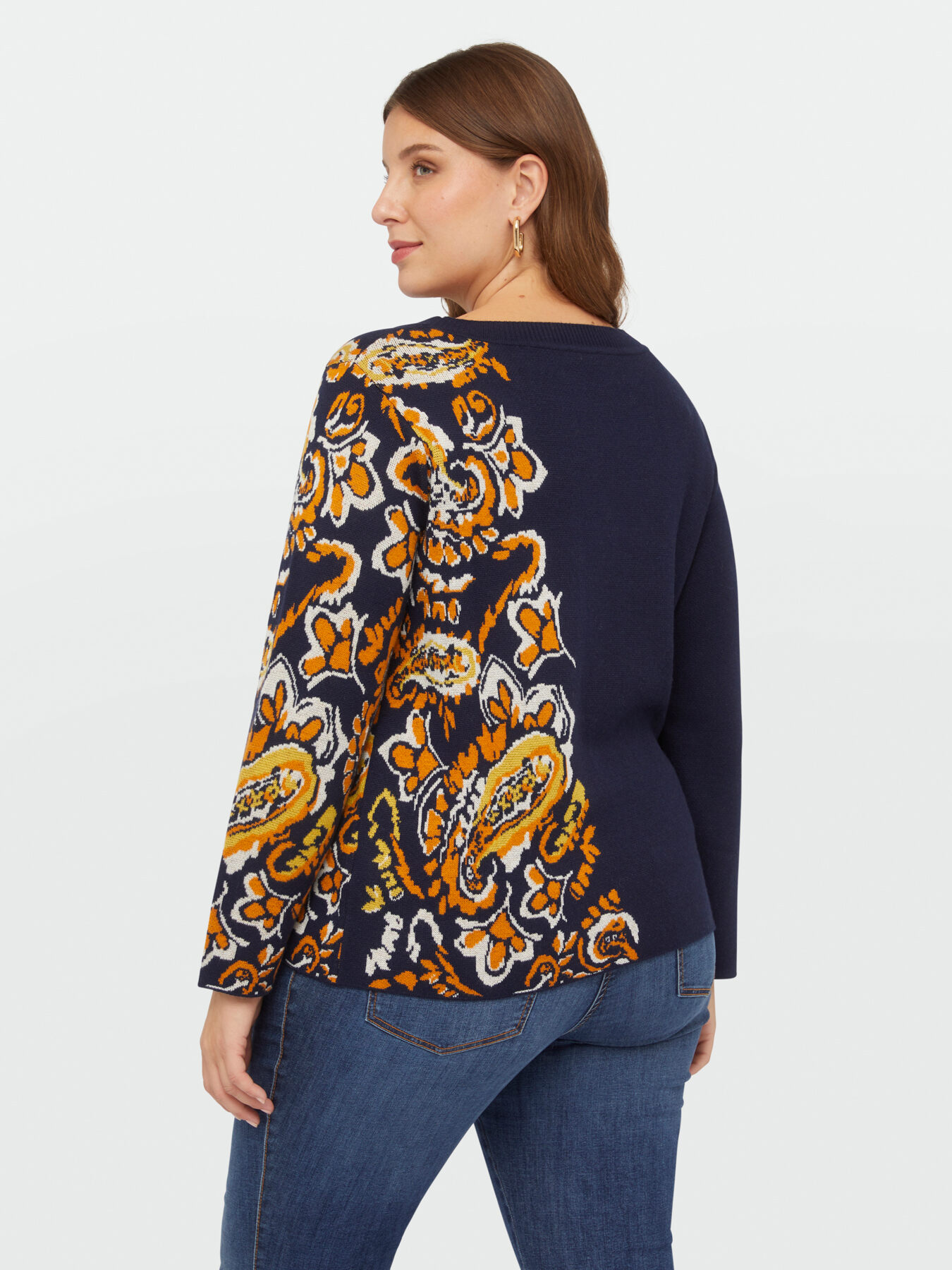 Sweater with inlays image number 1