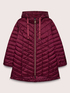 Leichte lange Daunenjacke mit Chevron-Steppung image number 5