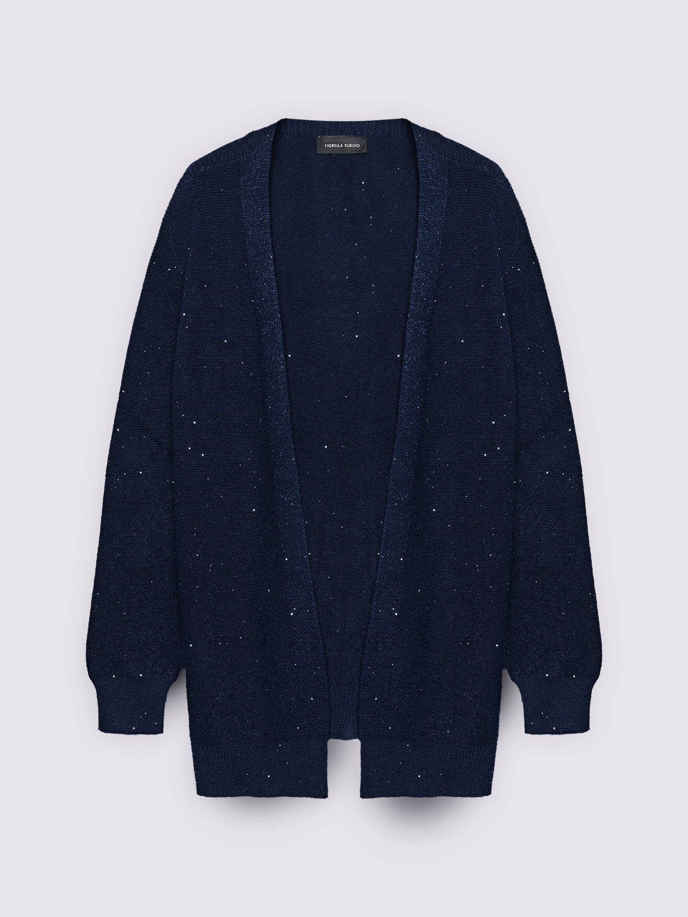 Langer Cardigan mit Pailletten image number 4