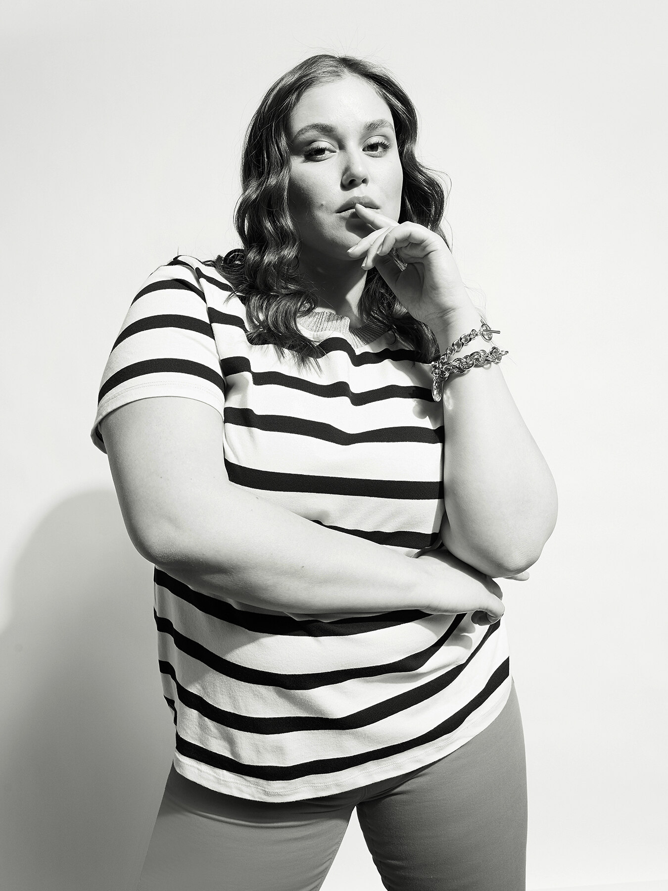 T-shirt a righe image number 0