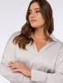 Camicia in raso di viscosa image number 3
