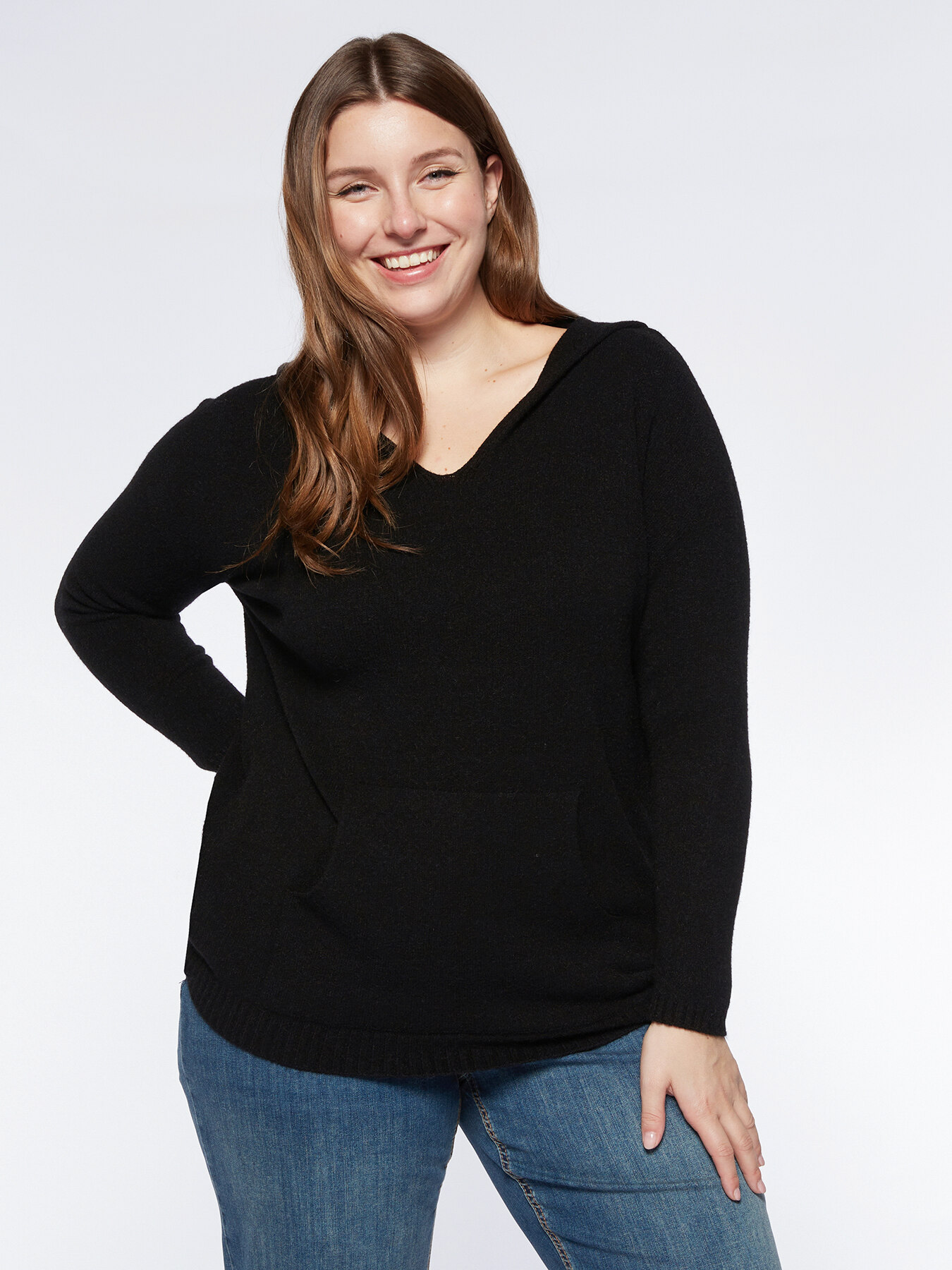 Jersey largo con capucha image number 0