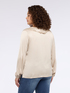 Satin blouse with ruffle on the neckline image number 2