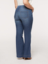 Flare-Jeans aus leichtem Denim-Stretch image number 1