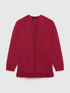 Cardigan with fringed hem image number 4