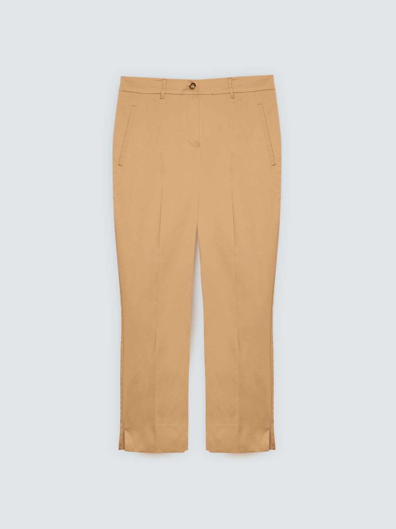 New York stretch cotton trousers image number 4