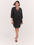 JOY wrap dress in viscose image number 0