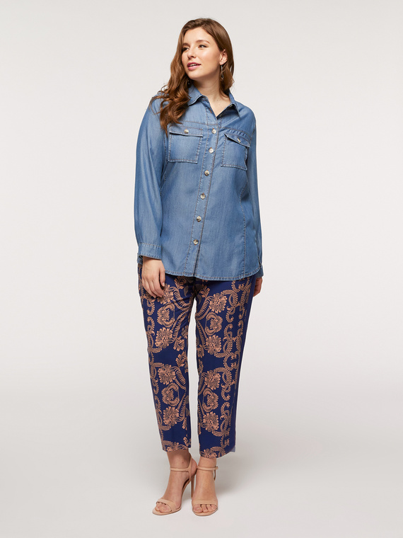 Fiorella Rubino Camicia in tencel Donna