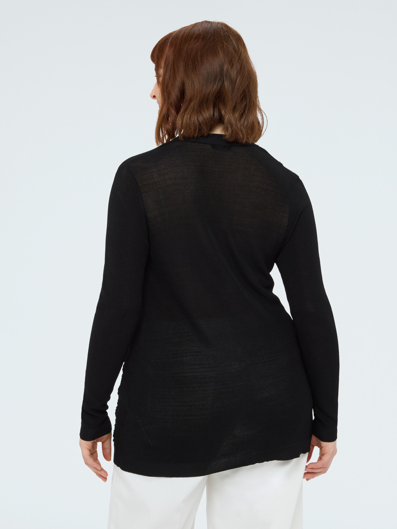 Cardigan mit Mikro-R&uuml;schen image number 1