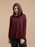 Pullover mit Streifen image number 0