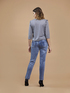 Jeans boyfit con applicazioni image number 1