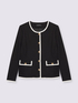 Bon ton jacket in Milano stitch image number 5