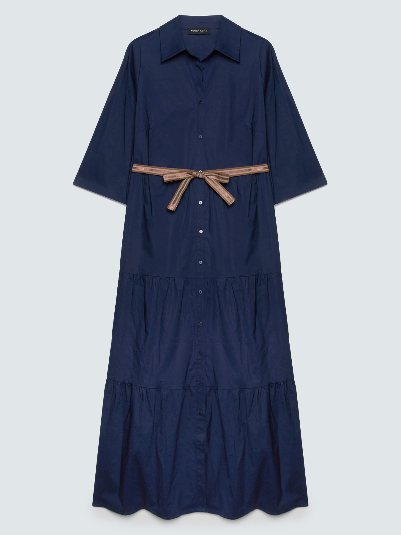 Robe chemise Power en viscose image number 4