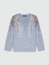 Cardigan con ricamo in paillettes image number 4