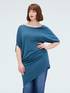 Asymmetric viscose blend sweater image number 2