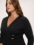 Wrap dress with buckle image number 3