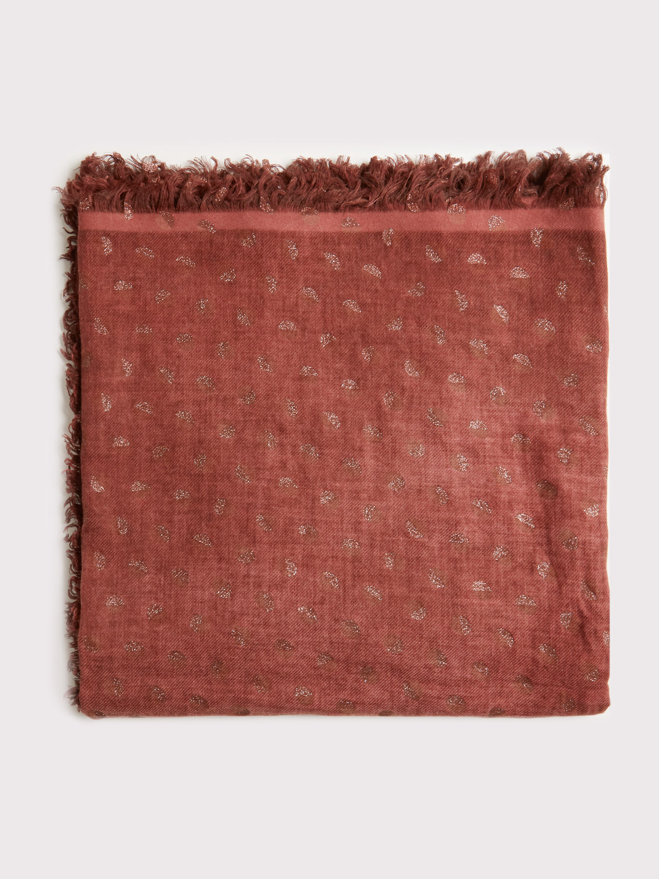 Sciarpa a pois lurex image number 1