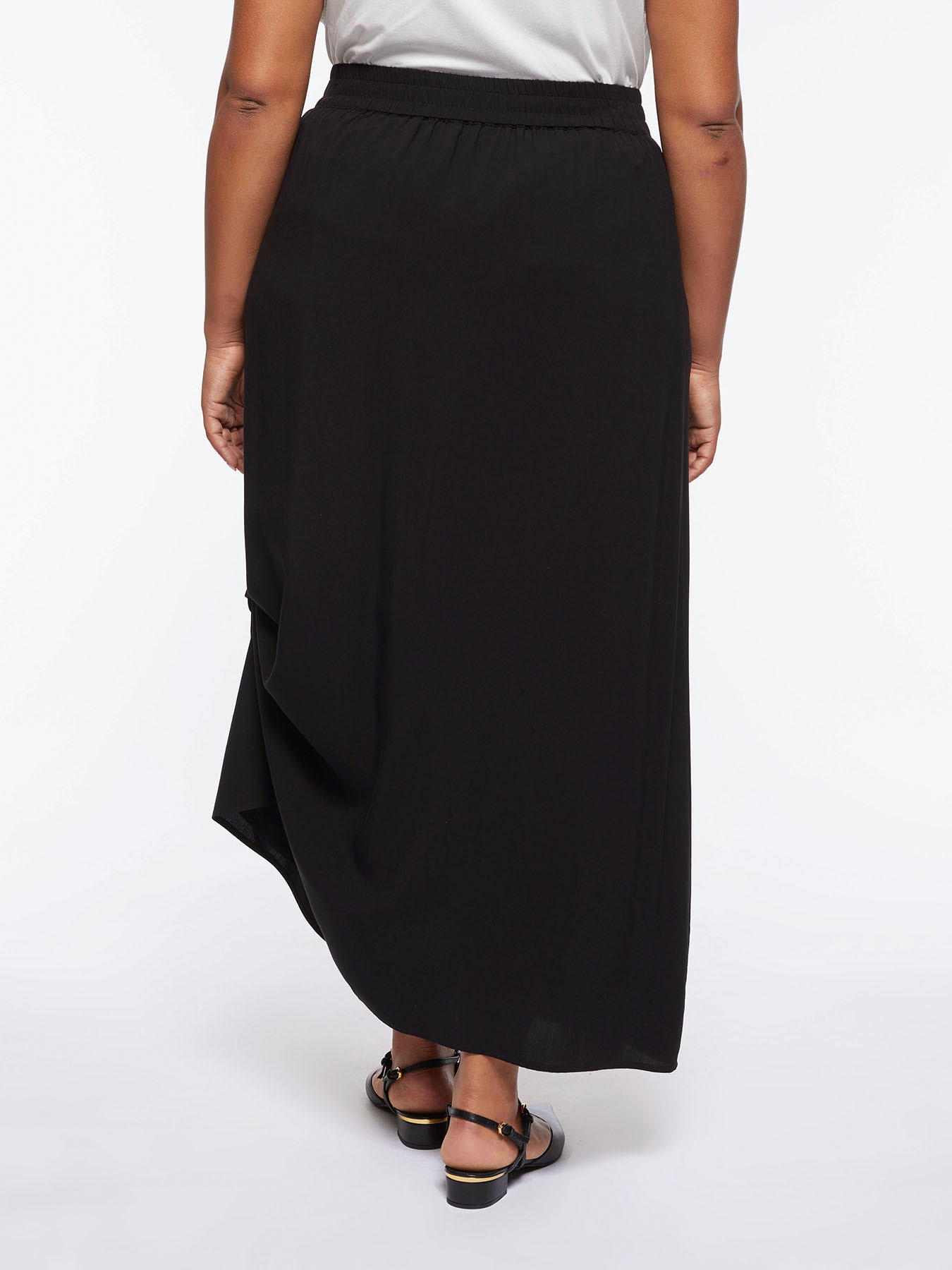 Long viscose skirt image number 0