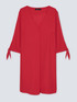 Vestito dritto con nodi sulle maniche image number 4