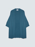 Cardigan lungo in maglia fine misto viscosa image number 4
