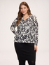 Bluse mit Blumenprint und Kragen image number 0