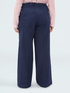 Jeans Wide Leg in Navy-Blau-Waschung image number 1