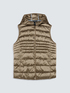 Sleeveless hooded puffer jacket image number 5