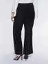 Palazzo trousers with white trims image number 1