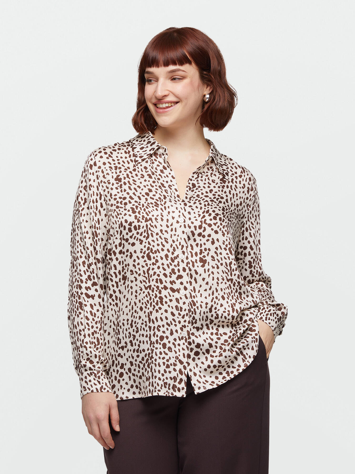 Animal print shirt image number 0
