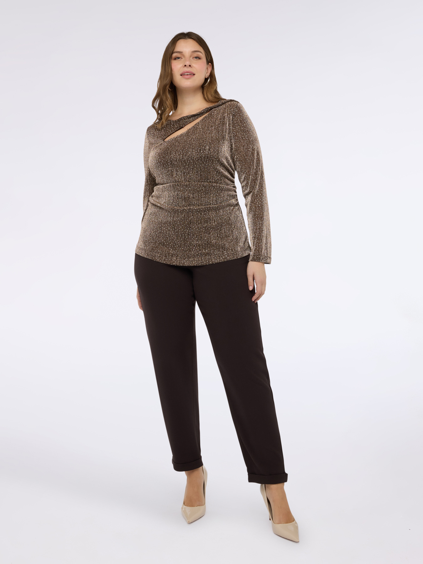 Pantalon Balloon en tissu scuba image number 0