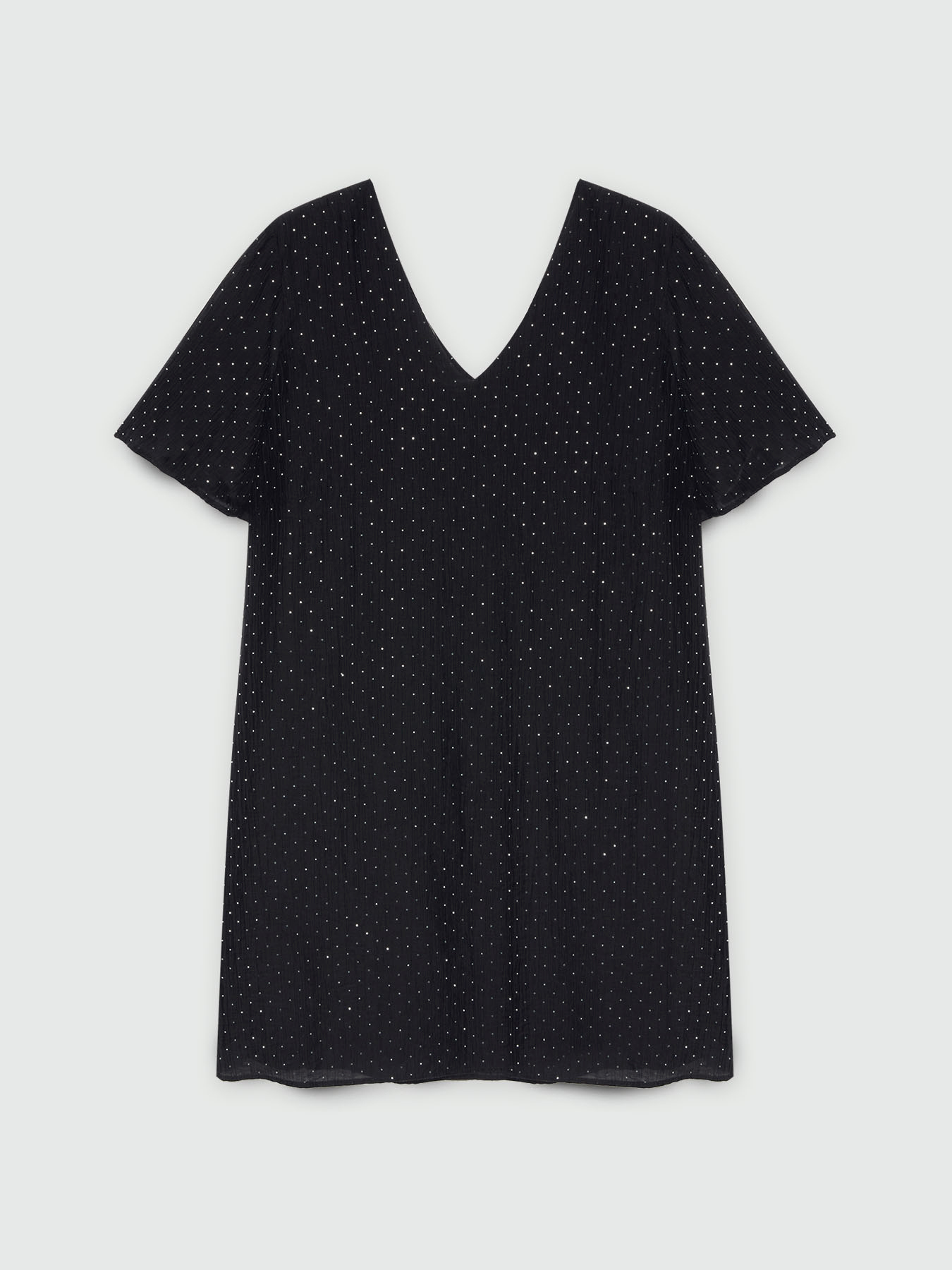 Robe courte avec strass image number 5